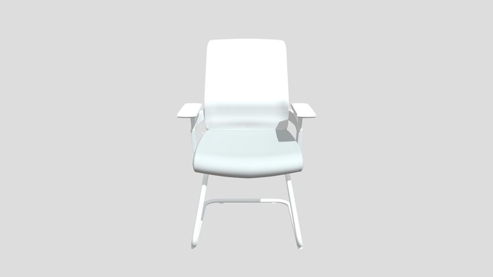 M1086-02 office chair 3D Model