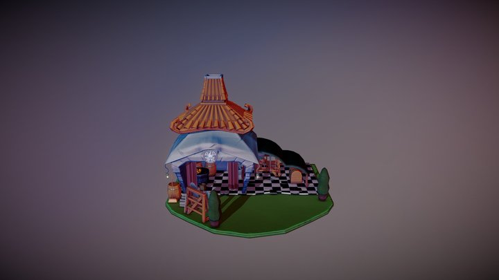 Forge Shop 3D Model