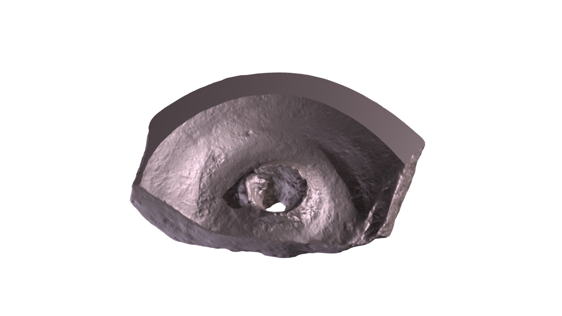 Doorboorde bodem / Pierced base Download Free 3D model by Tracing the