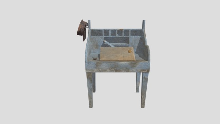 By The Ocean - 3 Simple props 3D Model