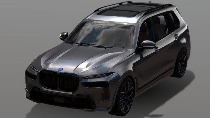BMW X7 xDrive 50i 3D Model