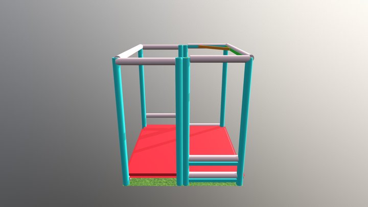Piscina de bolas 3D Model