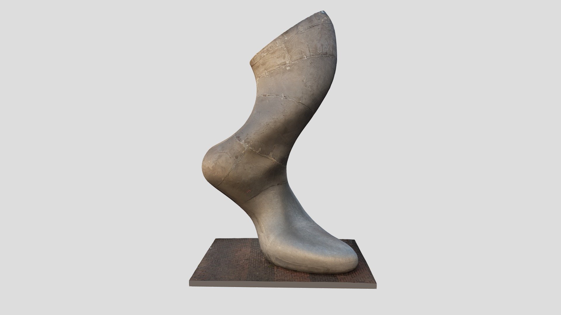 Iron foot. Buy Royalty Free 3D model by ScanLife [427663d