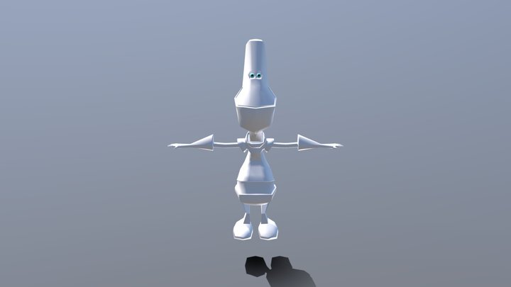 Alien Model 3D Model