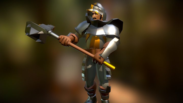 Knight Complete 3D Model
