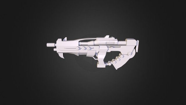 Gun model 3D Model