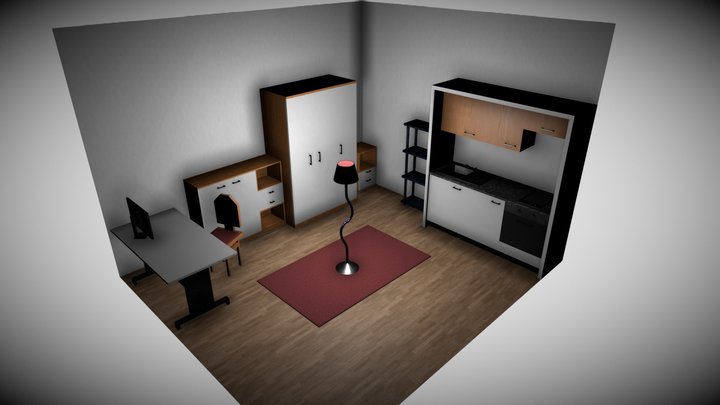 Mew_Diorama 3D Model