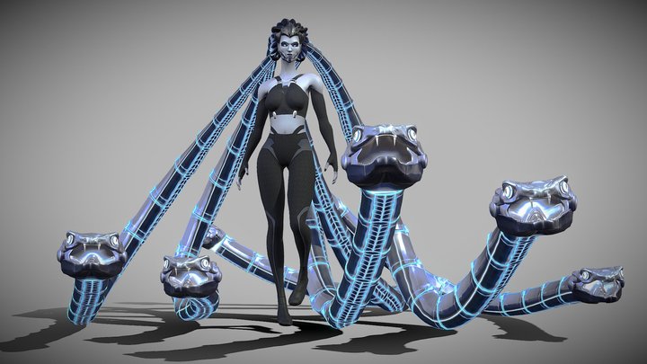 Medusa 3D Model