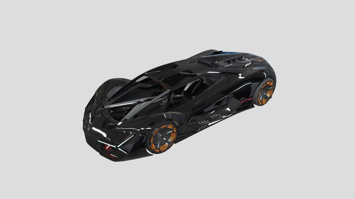 lamborghini – Modelo 3D gratuito STL