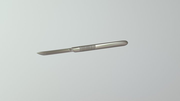Scalpel 3D Model