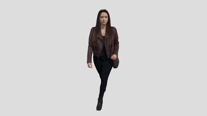 Brown Leather Jacket Street Style