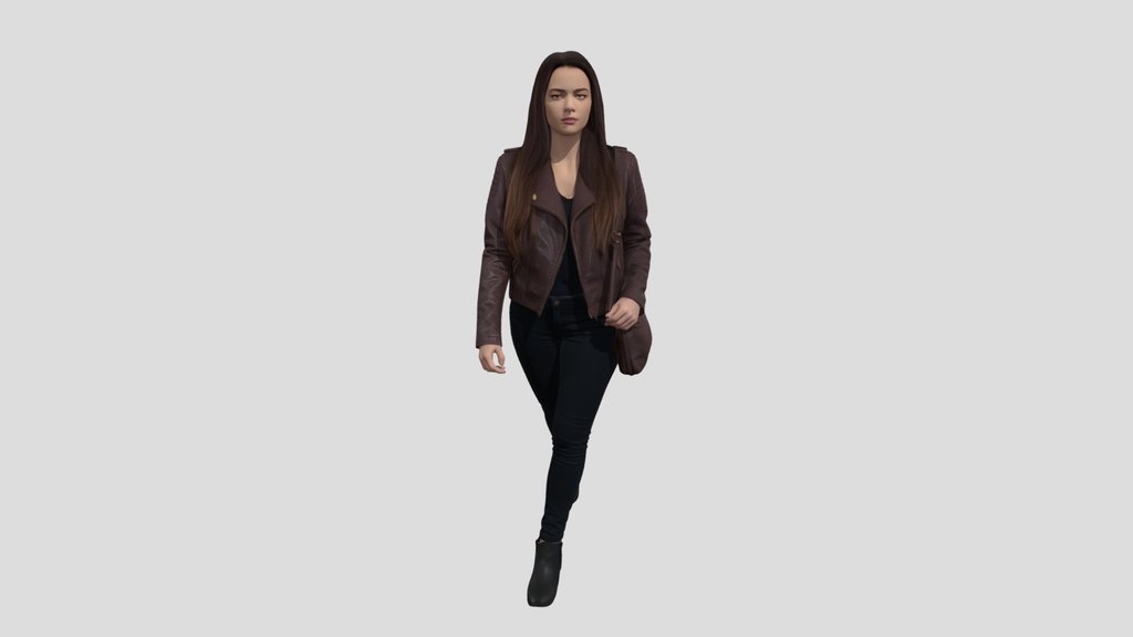 Brown Leather Jacket Street Style