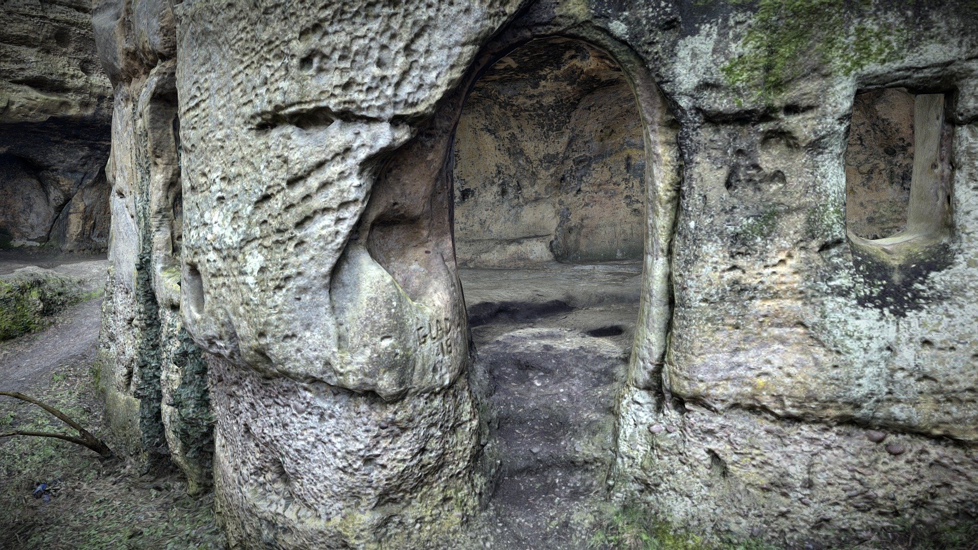 Anchor Church, Ingleby, Derbyshire — Sketchfab embed 3D viewer