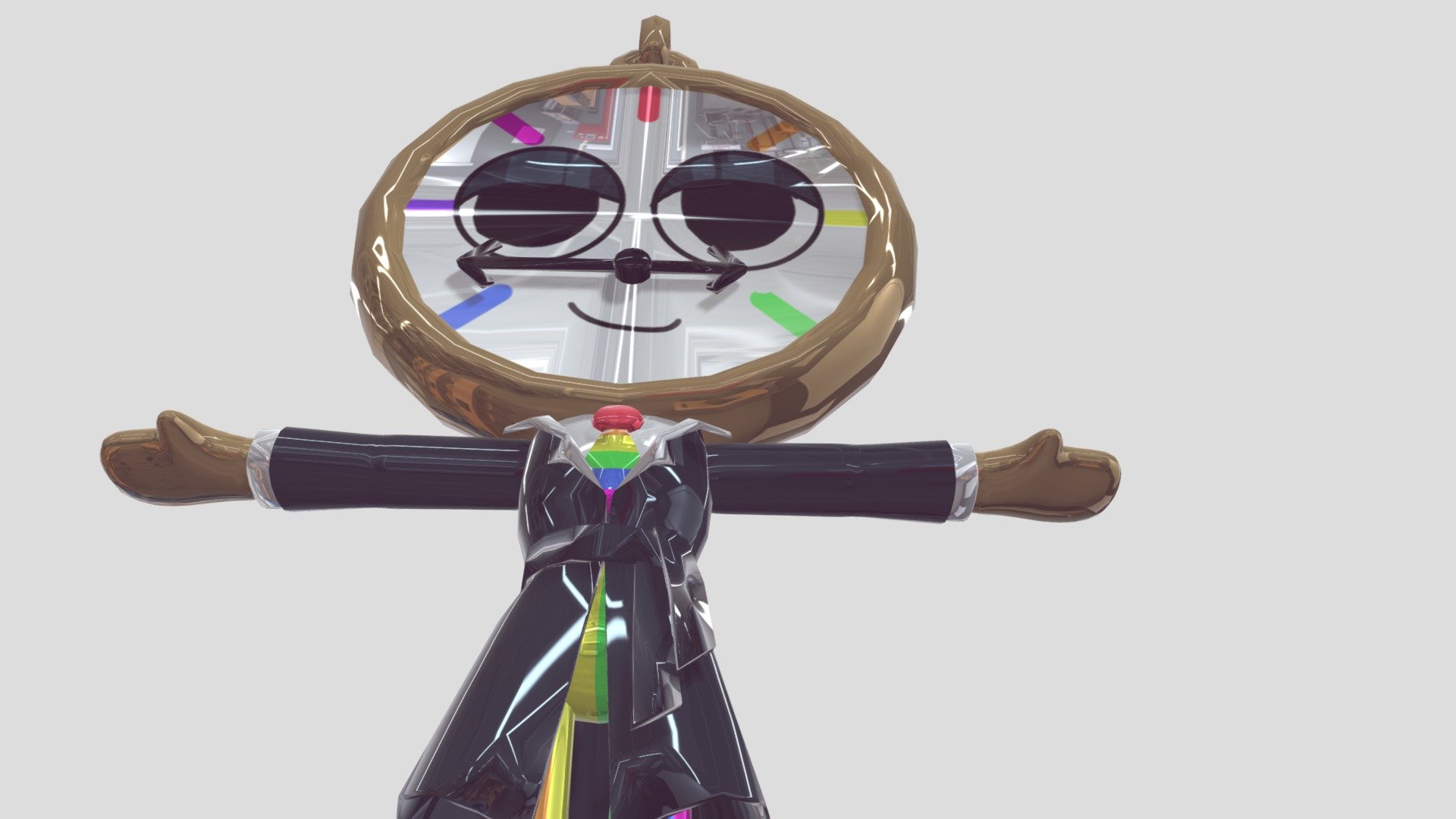 dyle the clock - 3D model by Model stealer (i have credit sometimes ...