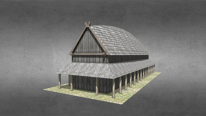 Casa Viking (Viking House) 3D Model