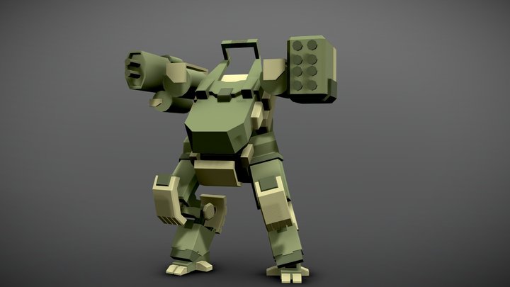 Mechs 3D Model