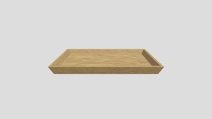 Serving Tray Model – Realistic