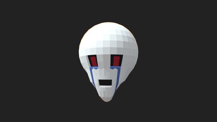 Ghoul Head 3D Model