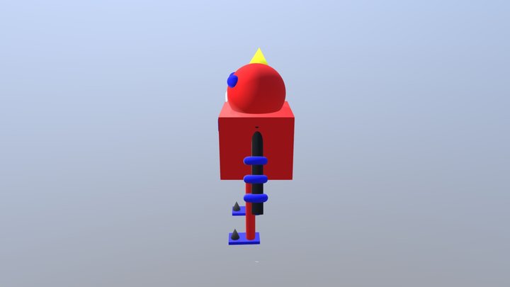 Anshah_Emergent Media robot 3D Model