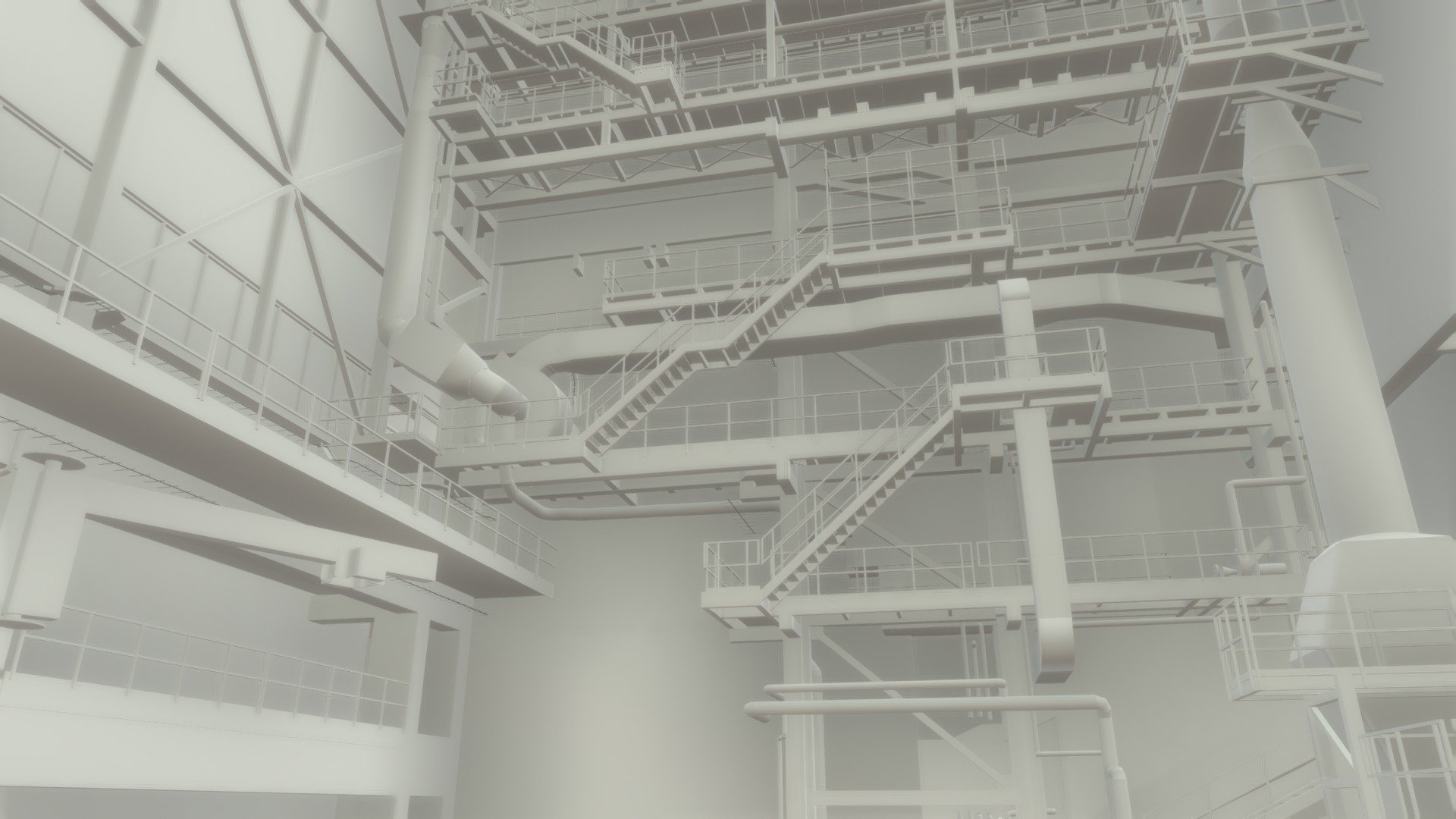 Zürich ZH, KHKW Hagenholz, 3D-Modell — Sketchfab embed 3D viewer