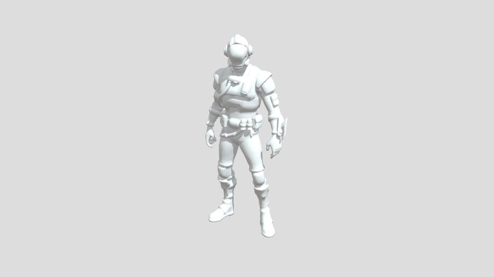 Fortnite The Visitor 3D Model