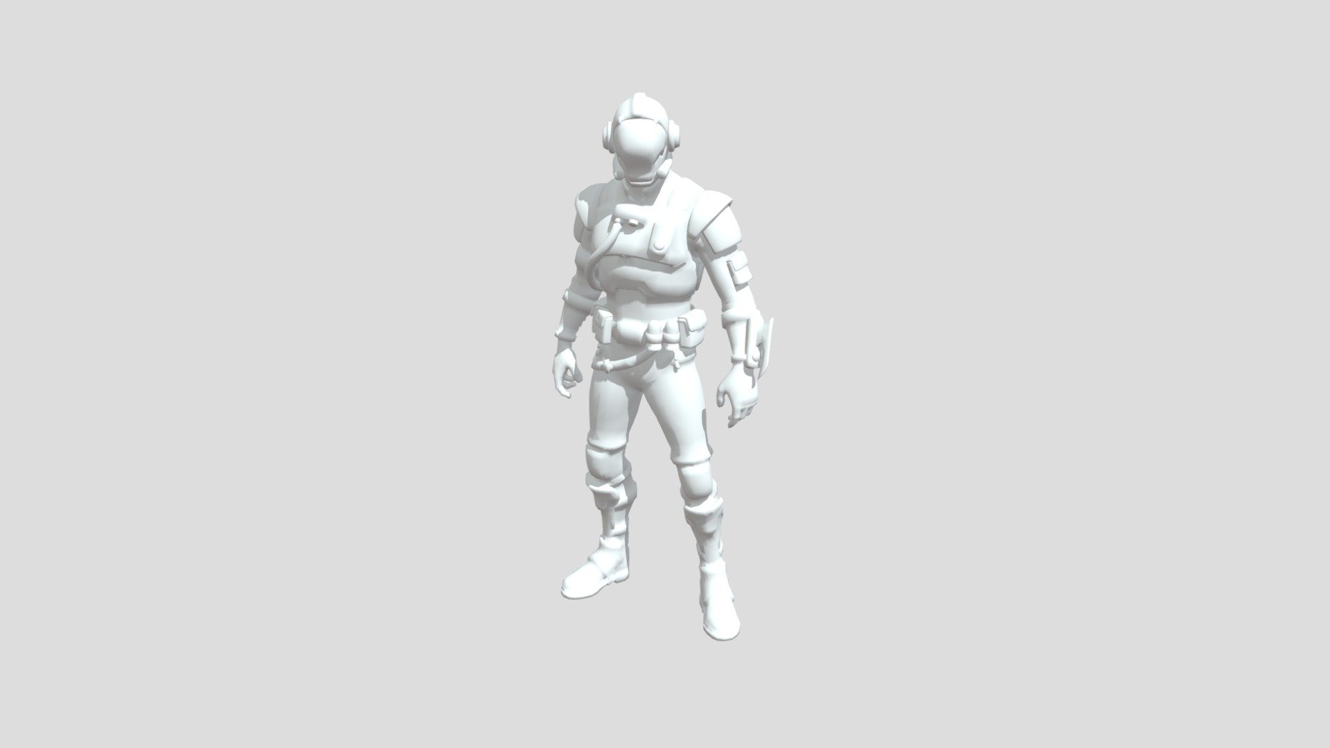 Fortnite The Visitor Download Free 3d Model By Thevisitor Foundationthe2 427b78e Sketchfab 