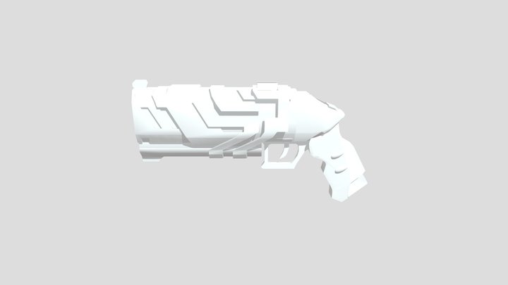 Chamber Pistol .stl file 3D Model