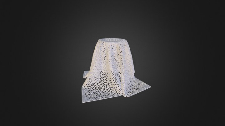 standing lampscreen table 3D Model