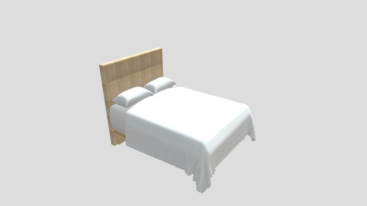 Bed Model 3D Model