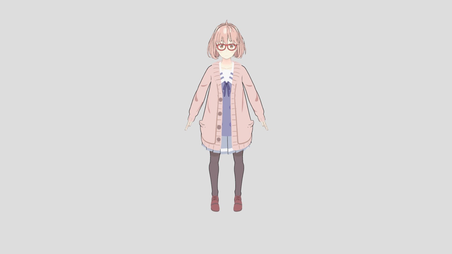Kuriyama Mirai - Download Free 3D model by SinhToNishi [427d2e8 ...