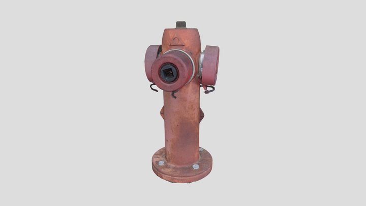 Fire Hydrant - 3D Scan 3D Model