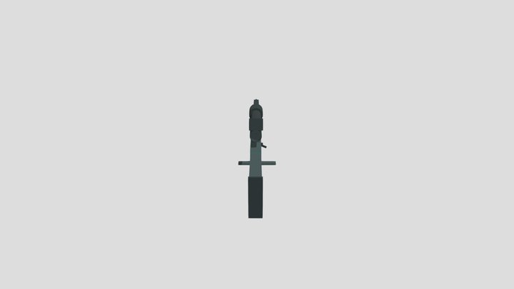 Sniper Rifle 3D Model