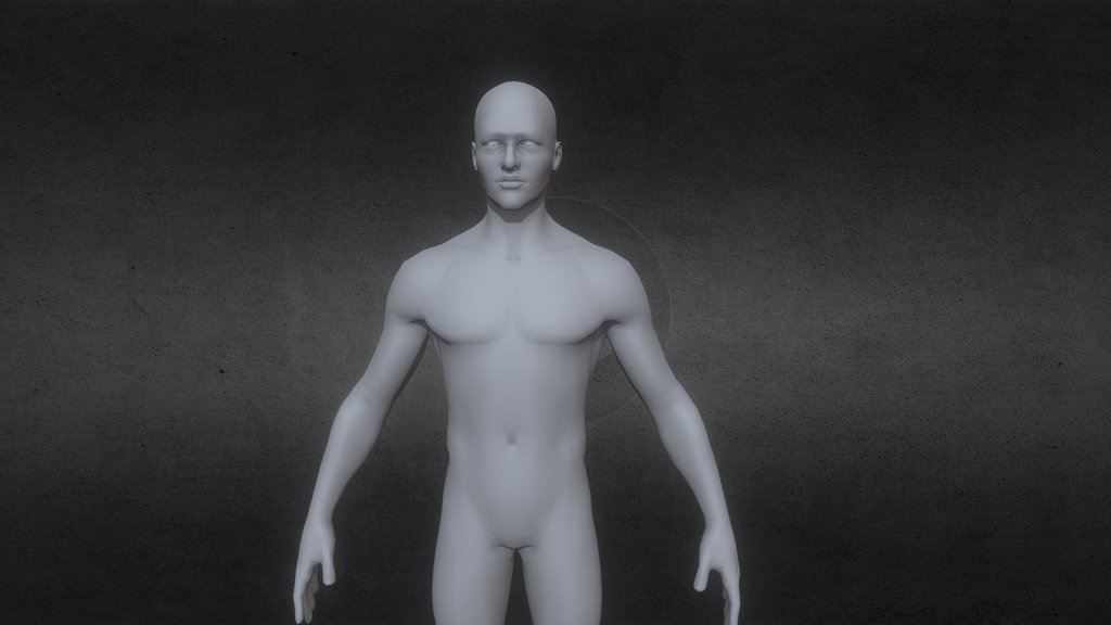Male base mesh