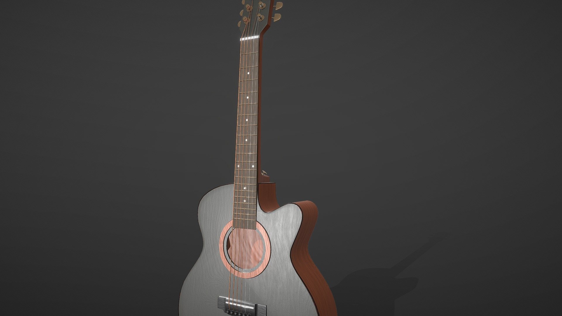 Guitar - Download Free 3D model by ltlailtlang [428171a] - Sketchfab