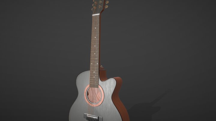 Guitar 3D Model