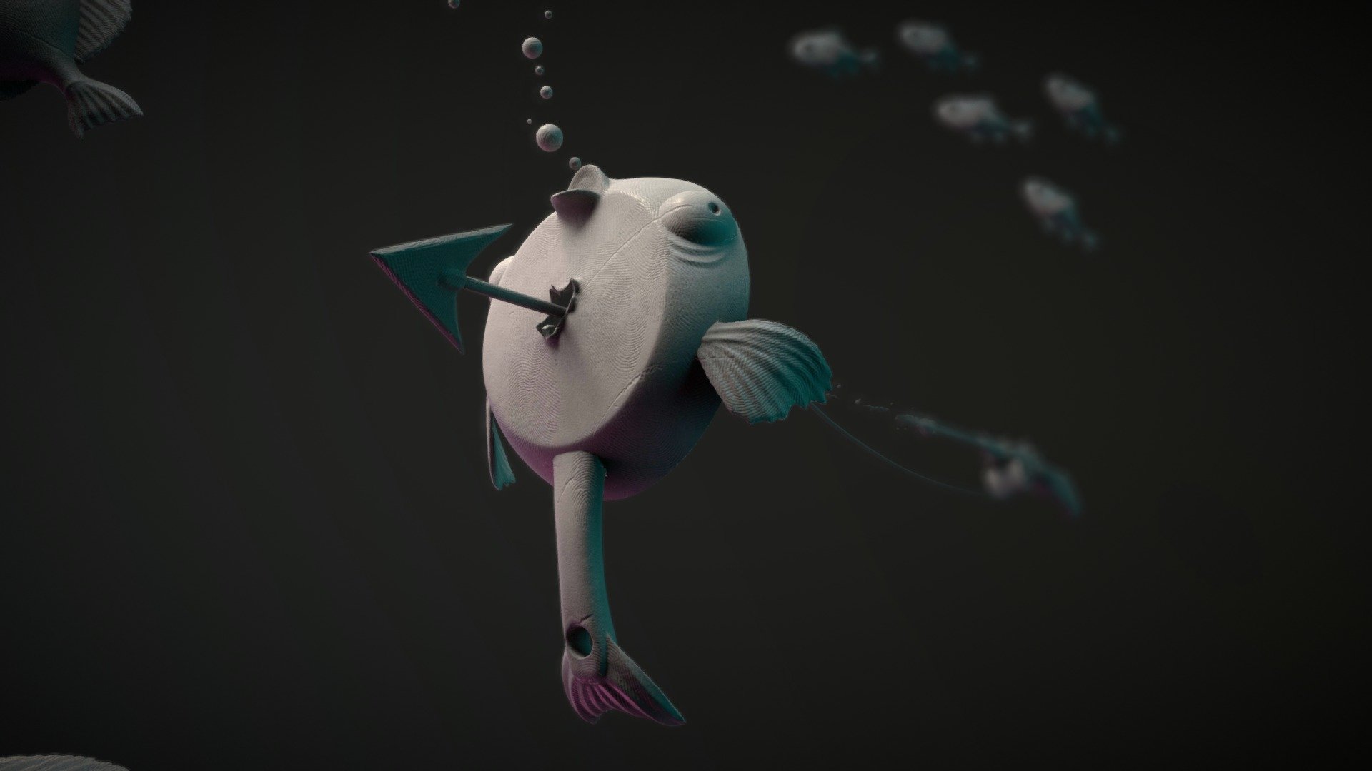 SculptJanuary: Day 12 - Pan — Sketchfab embed 3D viewer