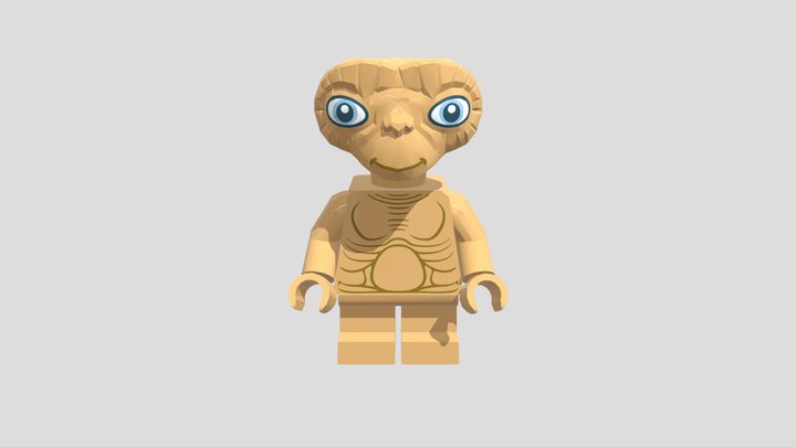 Lego E.T 3D Model