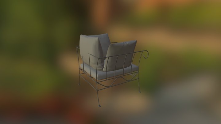 Armchair 3D Model