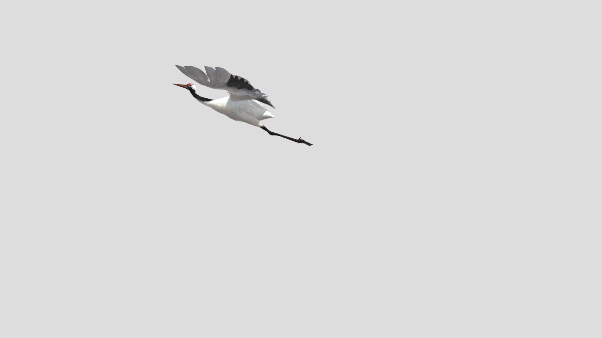 仙鹤- 3D model by 1149186563 [4283864] - Sketchfab