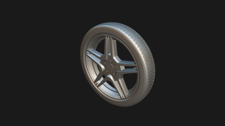 Wheel 3D Model