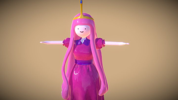 bubblegum princess 3D Model
