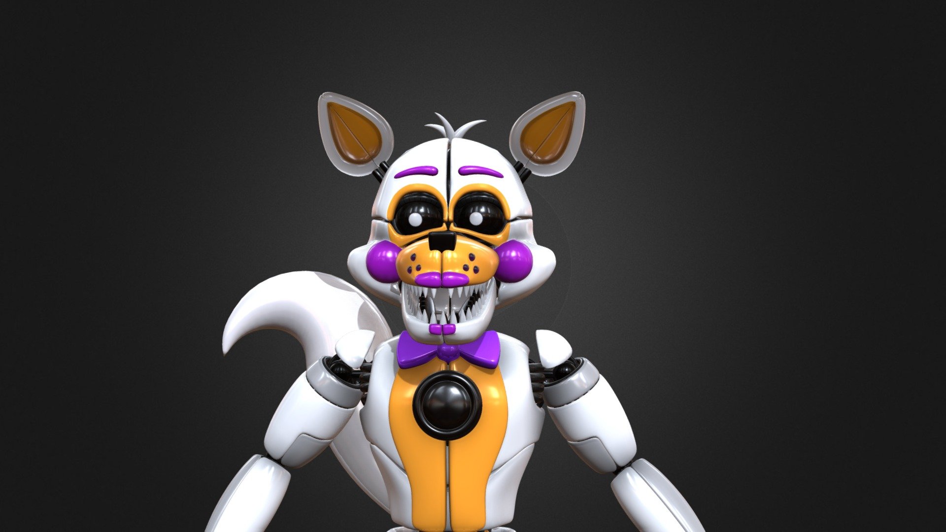 fnaf 6 Funtime Chica - Download Free 3D model by fgvcvvjn