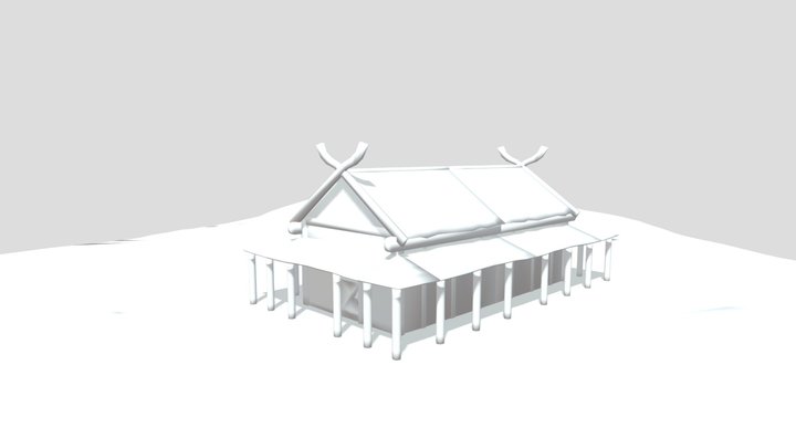 Nordic lodge 3D Model