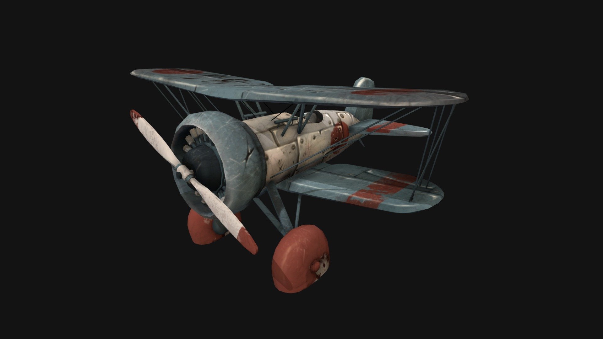 RustAirBorn Plane Model - 3D model by Evilija Abraityte (@evilija ...