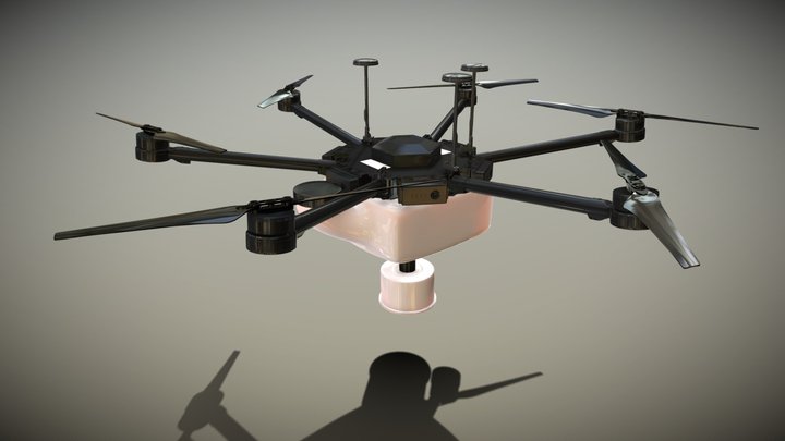 Drone for Agriculture 3D Model