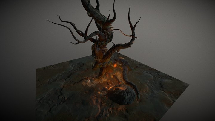 Tree House 3D Model