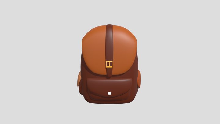 Backpack Cartoon 3D Model