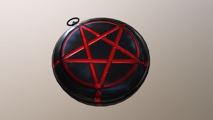Satan / Rush Pocket Watch 3D Model