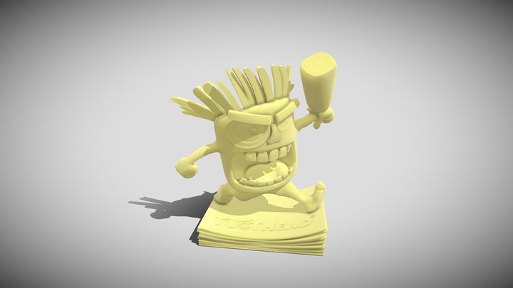 Toothead 3D Model