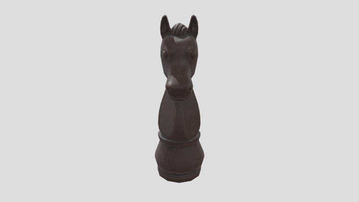 Chess horse 3D Model